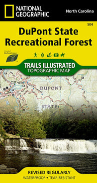 Buy map DuPont State Recreational Forest, Map 504
