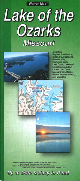 Buy map Lake of the Ozarks, Missouri by The Seeger Map Company Inc.