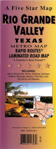 Buy map Rio Grande Valley Rapid Routes by Five Star Maps, Inc.