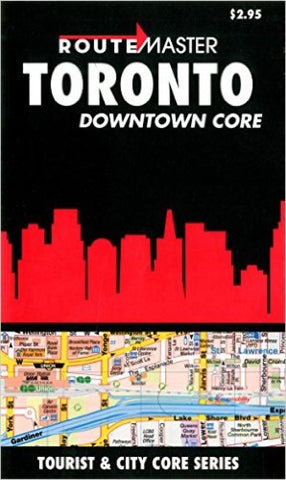 Buy map Toronto Downtown, Quick Fold by Route Master