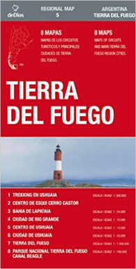 Buy map Tierra del Fuego Travel Map