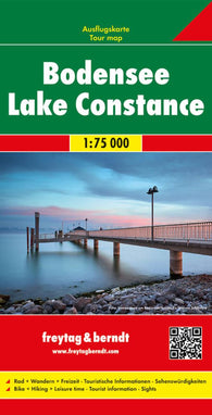 Buy map Lake Constance/Bodensee, Tourist Map by Freytag-Berndt und Artaria