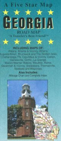 Buy map Georgia : road map : a travelers best friend