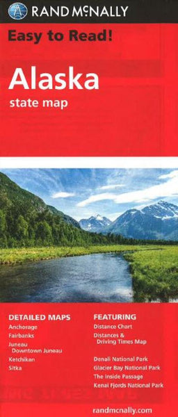 Buy map Alaska by Rand McNally