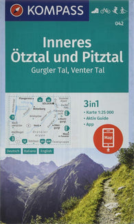 Buy map Inneres Otztal - Pitztal - Kaunertal Hiking Map