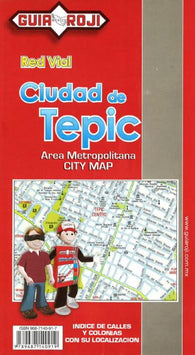 Buy map Tepic, Mexico by Guia Roji