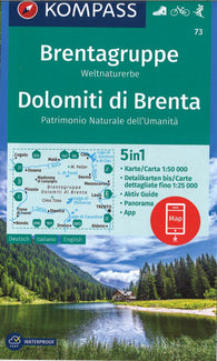 Buy map Brentagruppe 5 in 1 Map = Dolomiti di Brenta