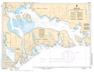 Buy map Nipigon Bay and Approaches/et les Approches by Canadian Hydrographic Service