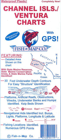 Buy map Channel Islands/Ventura