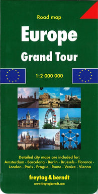 Buy map Europe, Grand Tour by Freytag-Berndt und Artaria