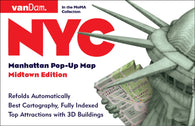 Buy map NYC : Manhattan pop-up map : midtown edition