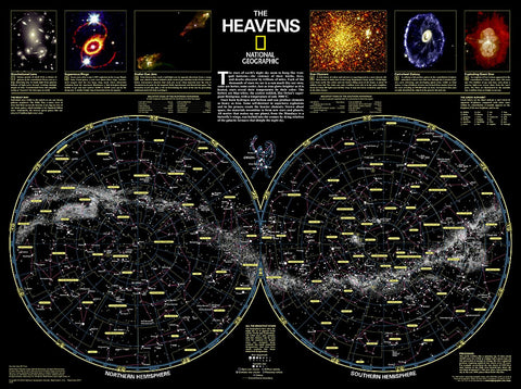 Buy map The Heavens Classic Wall Map