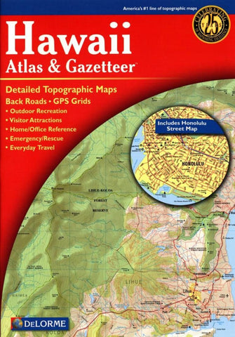 Buy map Hawaii Atlas and Gazetteer by DeLorme