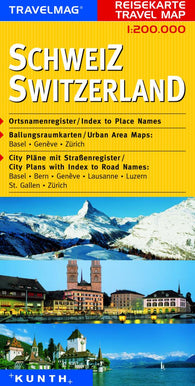 Buy map Switzerland by Kunth Verlag