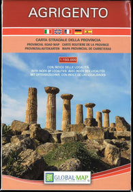 Buy map Agrigento Provincial Road Map: Carta Stradale Della Provincia