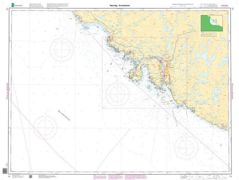 Buy map NESVÅG - KVASSHEIM (13) by Kartverket