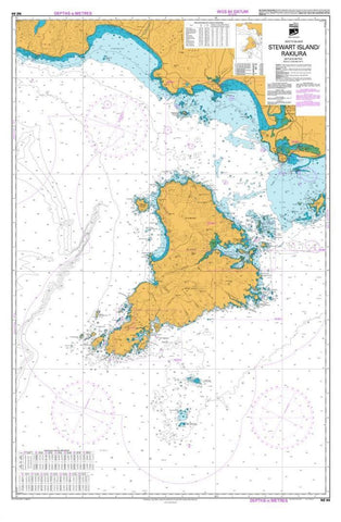 Buy map STEWART ISLAND/RAKIURA (69) by Land Information New Zealand (LINZ)