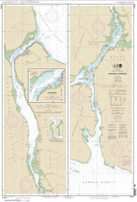 Buy map Wrangell Narrows; Petersburg Harbor (17375-22) by NOAA
