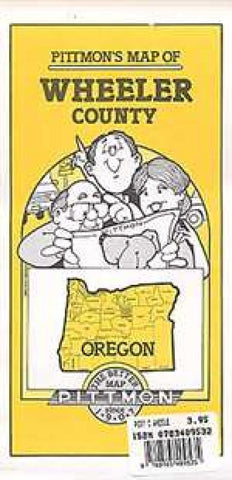 Buy map Wheeler County, Oregon by Pittmon Map Company