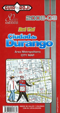 Buy map Durango, Mexico by Guia Roji
