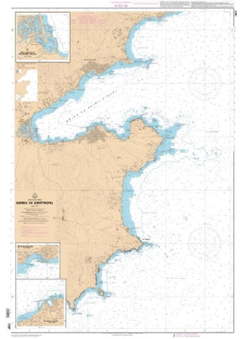 Buy map Abords de Saint-Tropez - Port-Grimaud et Marines de Cogolin by SHOM