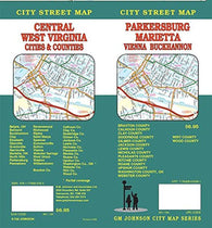 Buy map Parkersburg : Marietta : Vienna : Buckhannon : city street map = Central West Virginia : cities & counties : city street map