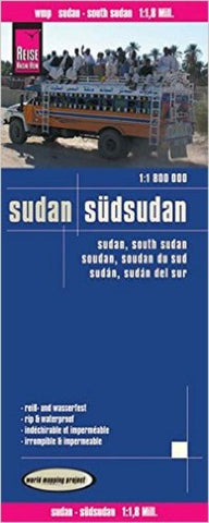 Buy map Sudan and South Sudan by Reise Know-How Verlag