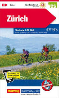 Buy map Zurich Cycling Map