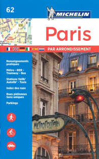 Buy map Paris par Arrondissement (62) by Michelin Maps and Guides