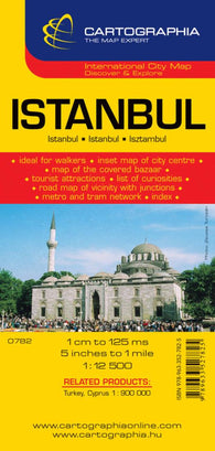 Buy map Istanbul, Turkey by Cartographia