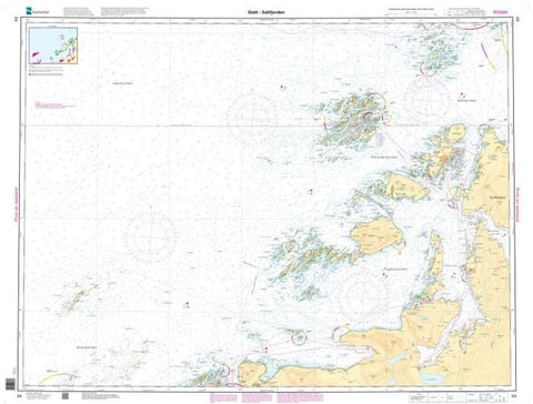 Buy map FRA STÖTT TIL SALTFJORDEN (64) by Kartverket