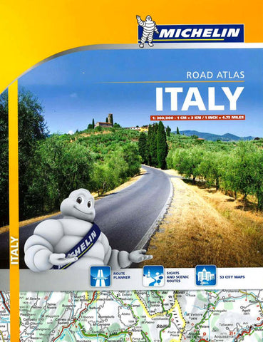 Buy map Italy, Spiral Bound Atlas (1465) by Michelin Maps and Guides