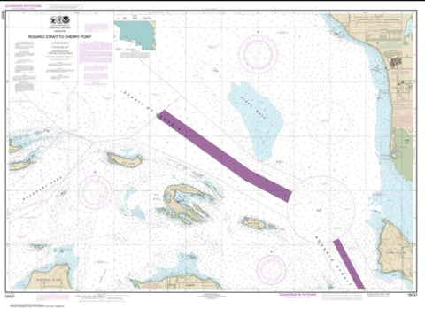 Buy map Rosario Stait to Cherry Point (18431-9) by NOAA