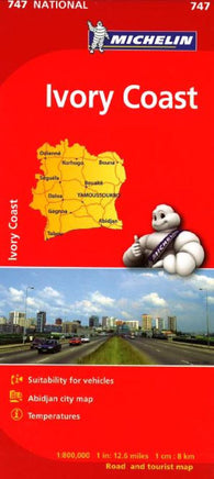 Buy map Ivory Coast (747) by Michelin Maps and Guides