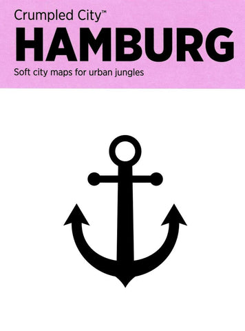 Buy map Hamburg, Germany Crumpled City Map by Palomar S.r.l.