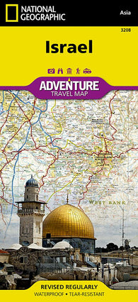 Buy map Israel Adventure Map 3208