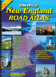 Buy map New England, Atlas by Jimapco