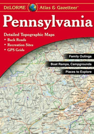 Buy map Pennsylvania, Atlas and Gazetteer by DeLorme