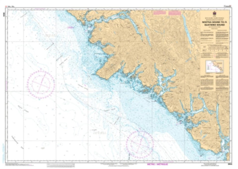 Buy map Nootka Sound to/a Quatsino Sound by Canadian Hydrographic Service