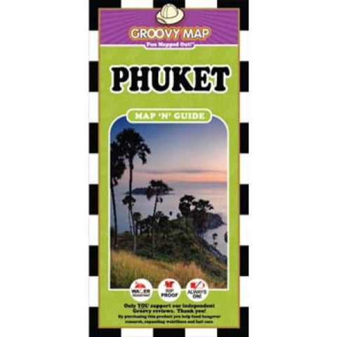 Buy map Phuket, Thailand, Map n Guide by Groovy Map Co.