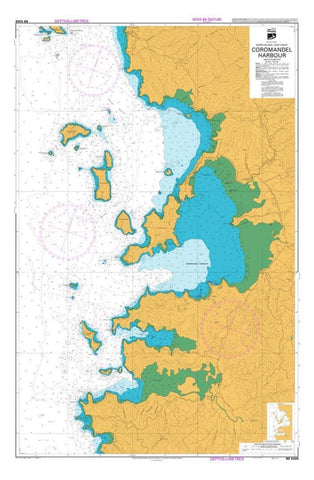 Buy map COROMANDEL HARBOUR (5328) by Land Information New Zealand (LINZ)