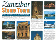 Buy map Zanzibar, Stone Town, Tanzania by GT Maps