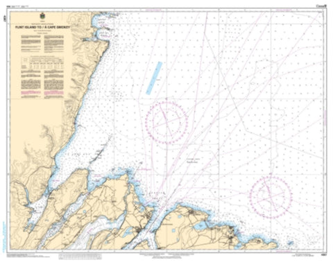 Buy map Flint Island to/a Cape Smokey by Canadian Hydrographic Service