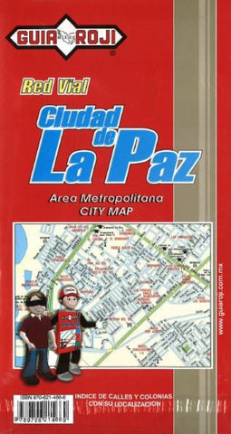 Buy map La Paz, Mexico by Guia Roji