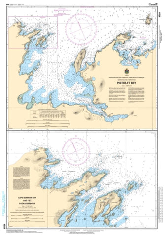 Buy map Pistolet Bay by Canadian Hydrographic Service