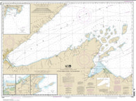 Buy map Little Girls Point to Silver Bay, including Duluth and Apostle Islands; Cornucopia Harbor; Port Wing Harbor; Knife River Harbor; Two Harbors (14966-28) by NOAA