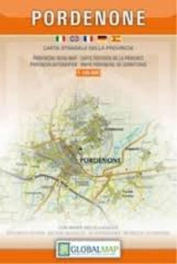 Buy map Pordenone Province, Italy by Litografia Artistica Cartografica