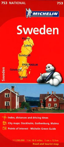 Buy map Sweden (753) by Michelin Maps and Guides