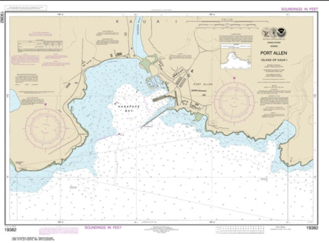 Buy map Port Allen Island of Kaua‘i (19382-16) by NOAA