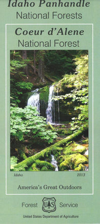 Buy map Coeur dAlene National Forest Map